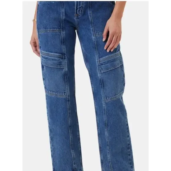 AGOLDE Cooper Cargo in Regulation Jeans Denim Size 32 NWT - Picture 4 of 16